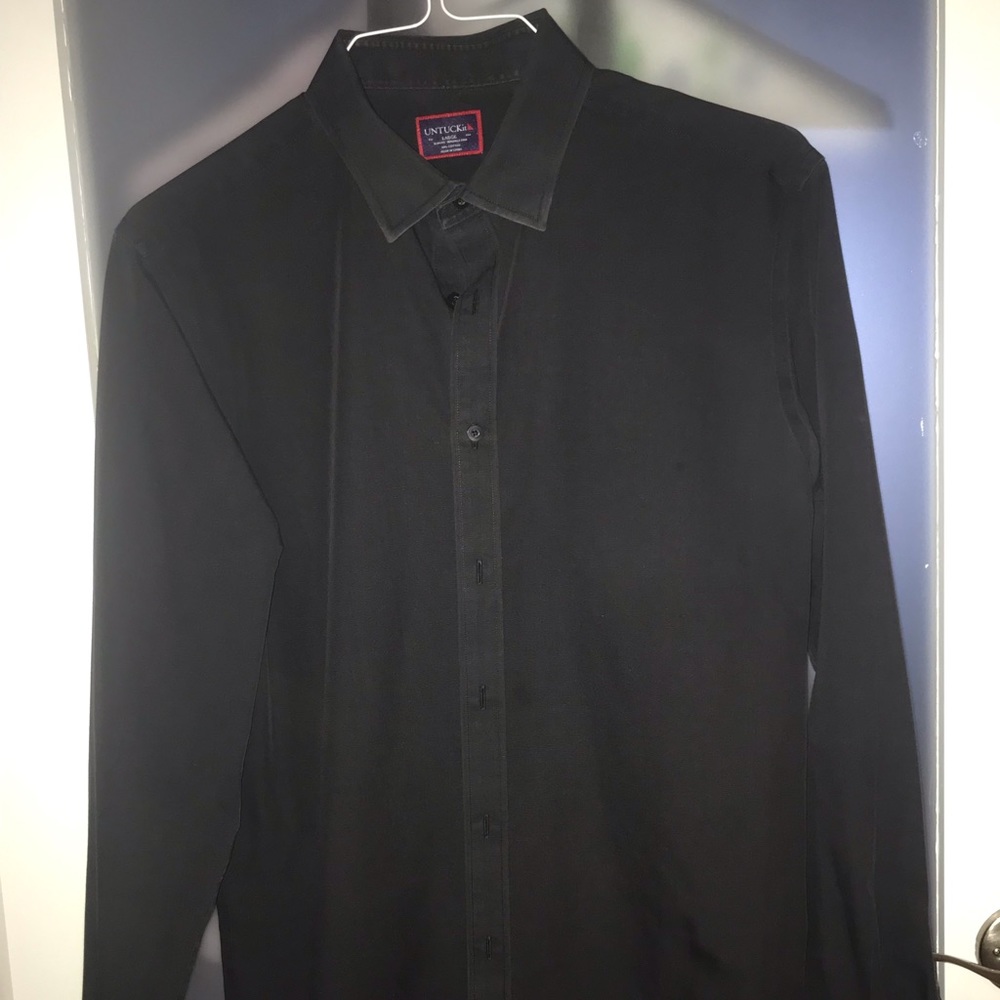 Mens Untuck it Button Up Shirt Size Large